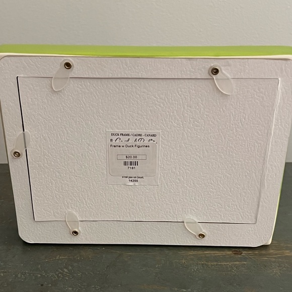 Amscan Picture Frame with Small Duck Figurines NWT - Picture 5 of 8